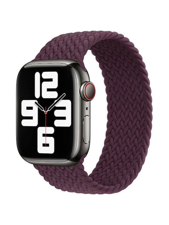 Apple Band Apple Watch Braided Strap Solo Ml633zm/a 44 45 46 49mm Size 9 Dark Cherry Original Seal