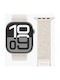 Vonmählen Tragbare Bänder Fitness Loop 2 Apple Watch 42 44 45 49 mm Einheitsgröße Cremé