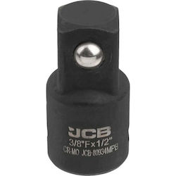 JCB Adapter Mit Antriebsgröße 3/8'' / 1/2'' Und Adapter Ausgang 3/8'' / 1/2'' JCB Adapter Mit Antriebsgröße 3/8'' / 1/2'' Und Adapter Ausgang 3/8'' / 1/2''