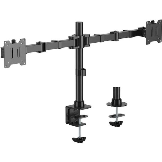 Equip Equip Computer Monitor Ständer Für 2 Bildschirme Bis 32 Zoll Mit Verlängerungsarm (650177)