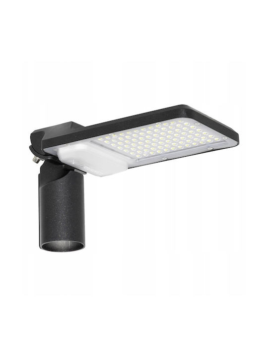 V-TAC Outdoor LED Road Lamp 50W With Cold White Light IP65 Black