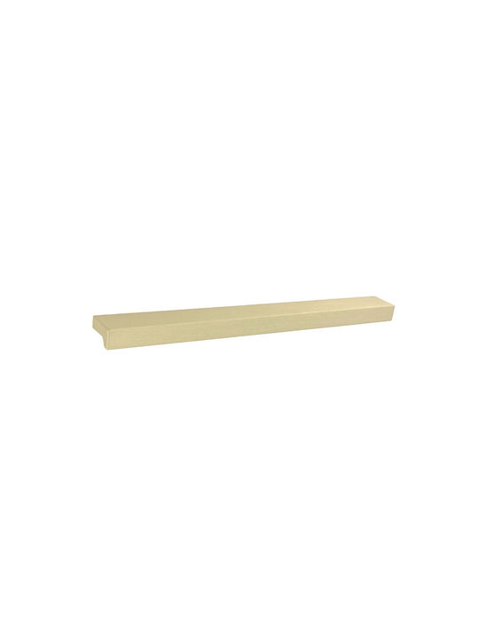 Gtv Gtv Möbelgriff aus Metall in Gold Farbe 18.5mm Lochabstände 160mm UA-PILLAR-160-22