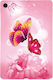 Silikon Hülle Pinke Schmetterlinge Samsung Galaxy Tab A9+/Tab A11+