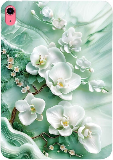 Silikon Hülle Jade Flower Apple iPad 10,9" (2022) / iPad 11" (2025)