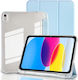 Buchhülle Halterung Stift Hellblau Apple iPad 10,9" (2022) / iPad 11" (2025)