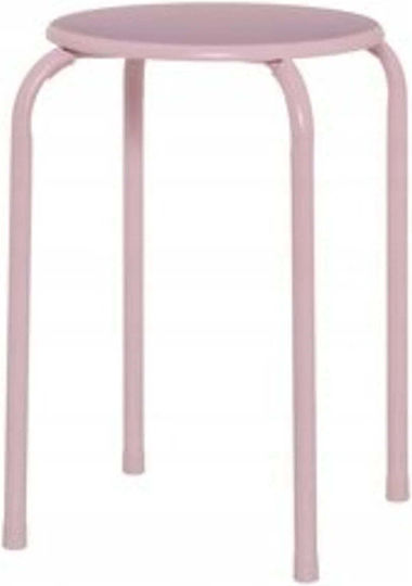 Küchenhocker Mit Stauraum Metallisch Uruno Rosa 37.5x37.5x44cm
