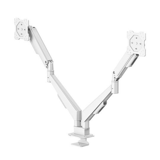HAMA Desk Mount for 2 Monitors up to 35" with Extension Arm White (00220908)