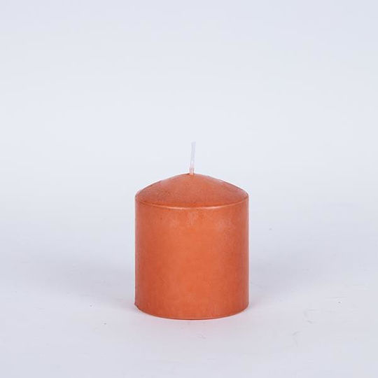 Dekorative Orange Kerze 7x8cm 12 Stück