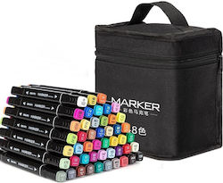 Μαρκαδόροι Καλλιγραφίας Multicolor 1mm Σετ 40 χρώματα Μαρκαδόροι Καλλιγραφίας Multicolor 1mm Σετ 40 χρώματα