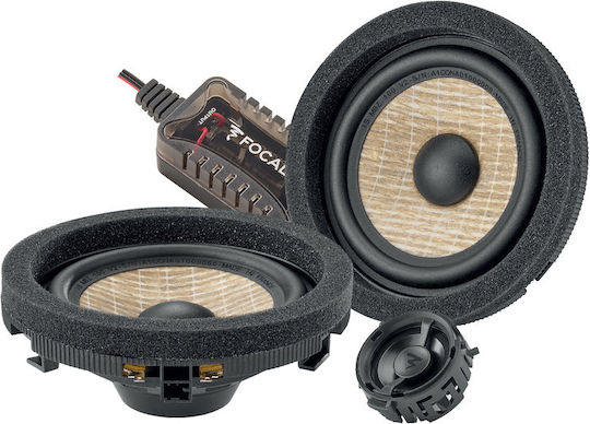 Focal IS MBZ 100 V2 Σετ Ηχεία Αυτοκινήτου Διαιρούμενα 4" με 50W RMS (2 Δρόμων)