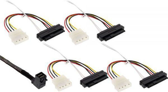 InLine Mini SAS - Mini SAS 100cm Mehrfarbig 27633B