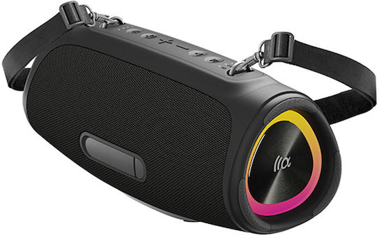 Tazata Boomblast Mini App Водоустойчив Bluetooth високоговорител Черен
