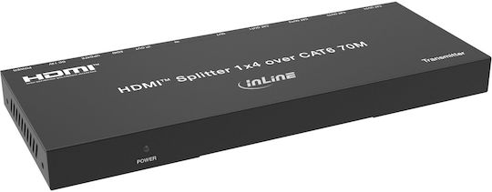 Eaton Линейна система за предаване на AV сигнал Видео сплитер и удължител 1x4 Cat.6 HDMI 4K/30Hz комплект