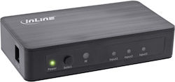 Inline HDMI превключвател 3 Порта 4k2k@60hz Hdcp 2.2