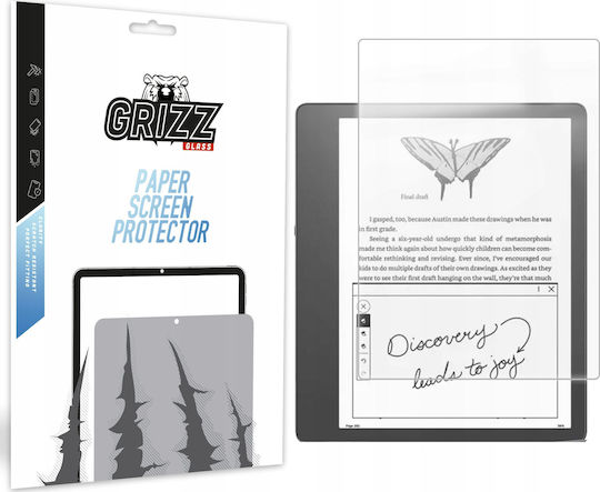 Grizzglass Paperscreen Матов Защитно Фолио Amazon Kindle Scribe 10,2