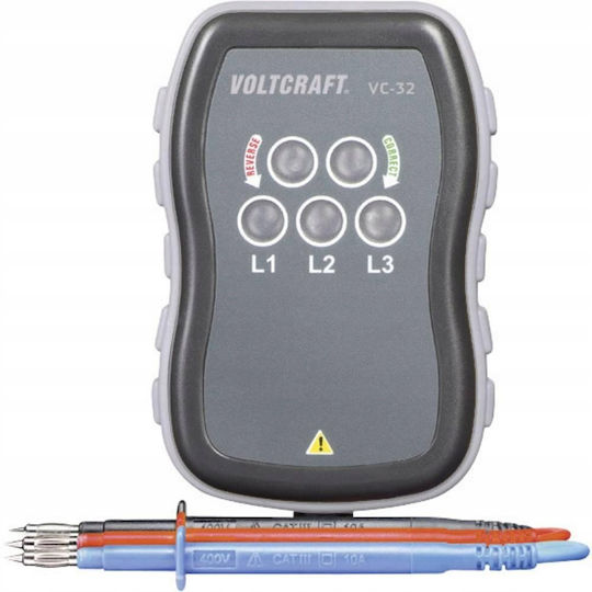 Lange Łukaszuk Индикатор Тестер За Ротация На Фази Voltcraft Vc-32 101007