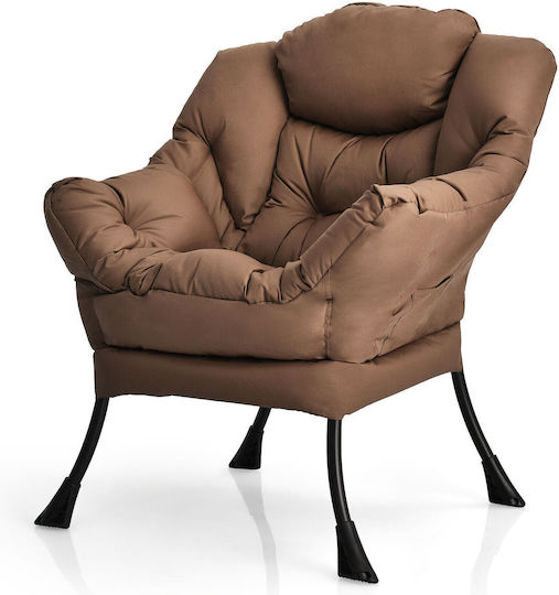 Relax 95.25x74.93x81.28cm Καφέ Relax 95.25x74.93x81.28cm Καφέ
