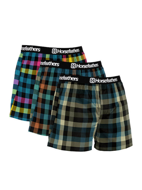Clay Men's Multicolour Boxers 3Pack
