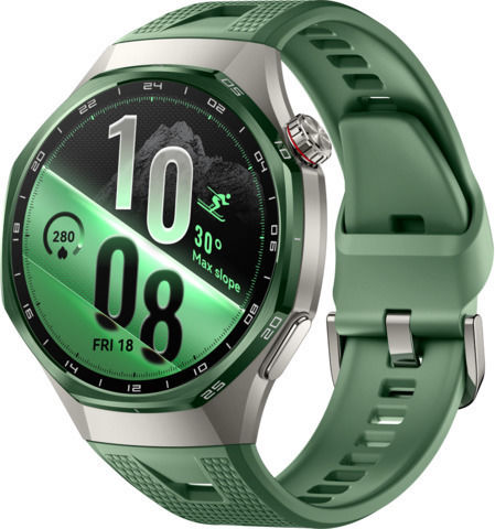 Watch GT 7 Pro Titanium 46mm Αδιάβροχο με Παλμογράφο (Πράσινο)