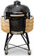Kamado Joe Grătar ceramic pe cărbune Kamado cu capac 64x64cm
