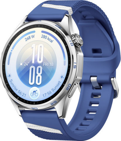 Huawei Watch GT 7 Stainless Steel 46mm Αδιάβροχο με Παλμογράφο (Μπλε)