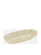 Playground Servierplatte Oval aus Porzellan Beige 15x6.5cm