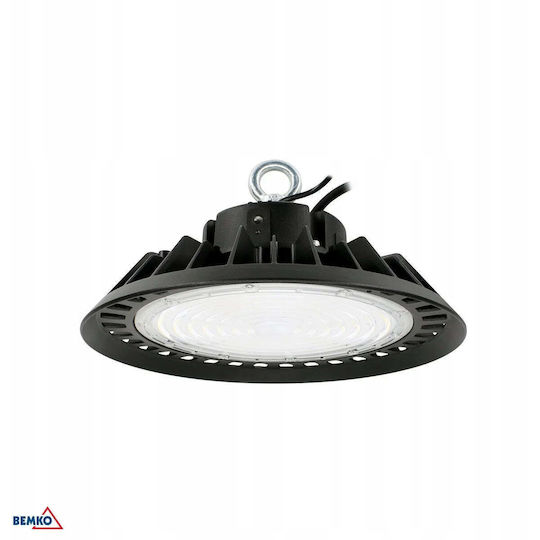 Bemko Φωτιστικό Καμπάνα 150W Φυσικό Λευκό 28500lm με Ενσωματωμένο LED