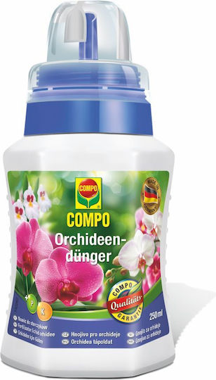 Compo Îngrășământ Lichid cu Potasiu pentru Orhidee, Plante cu Flori 250ml