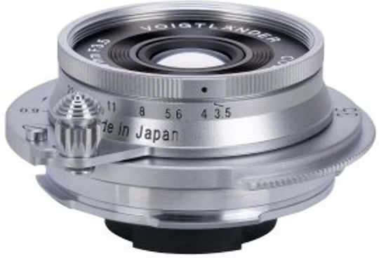 Voigtlander Obiectiv Foto Color Skopar 35 mm f/3,5 Fix pentru Leica M Mount Argintiu