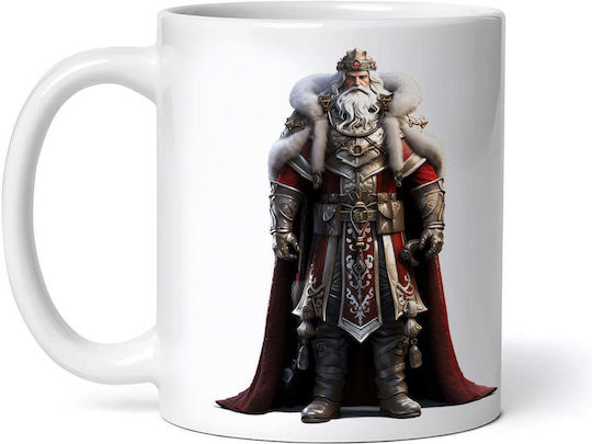 Viking Lord Κούπα Κεραμική Λευκή 330ml (Προσωποποιημένο)