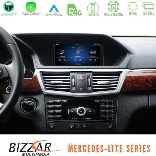 Bizzar Auto-Audiosysteme für Mercedes-Benz E Klasse (Bluetooth/USB/AUX/Eingebautes Wi-Fi / 3G/GPS/Apple CarPlay/Android Auto) mit Touchscreen 7 Zoll