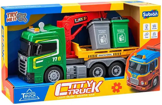 Gounaridis Toys Pull Back Truck for Ages 3+