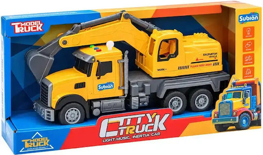 Gounaridis Toys Pull Back Truck for Ages 3+