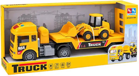 Gounaridis Toys Pull Back Truck for Ages 3+
