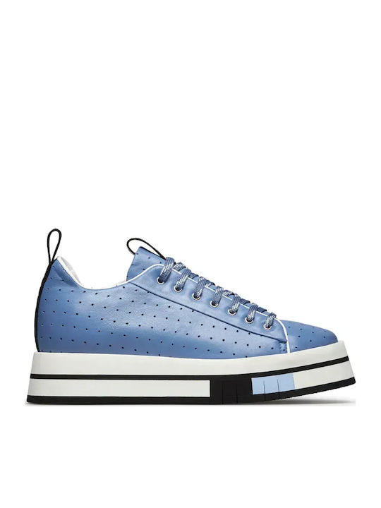 Fabi Shoes Sofia Flatforms Sneakers Γαλάζια Fabi Shoes Sofia Flatforms Sneakers Γαλάζια