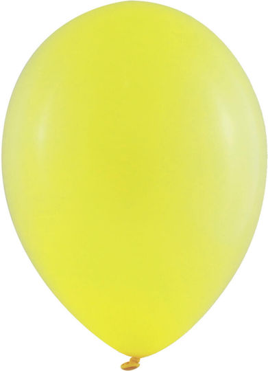 Composition with 50 Yellow Birthday Balloons 26cm