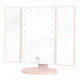 Humanas Fisura Schminkspiegel mit Licht Rosa