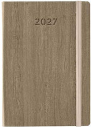 Λιναρδάτος Woody Planner 2027 Γκρι Λιναρδάτος Woody Planner 2027 Γκρι