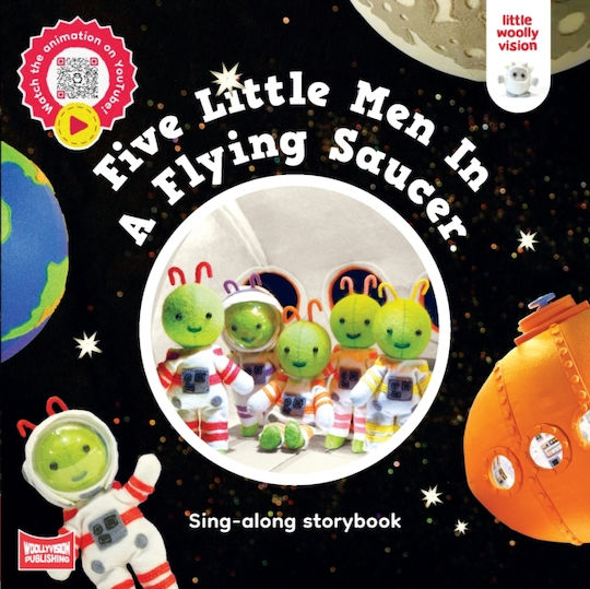 Five Little Men In A Flying Saucer - Woolly Vision Ltd - Hardback