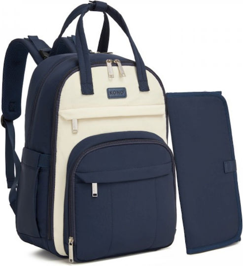 Miss Lulu Wickeltasche Rucksack Marineblau