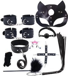 Roza BDSM-Bausatz in Schwarz Farbe 10 Stück Roza BDSM-Bausatz in Schwarz Farbe 10 Stück