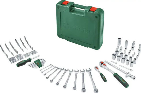 Bosch Cheie cu clichet cu chei tubulare 1\4" & 1\2"