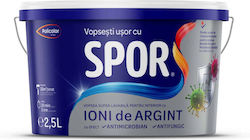 Πλαστικό Χρώμα για Εσωτερική Χρήση White 2.5lt