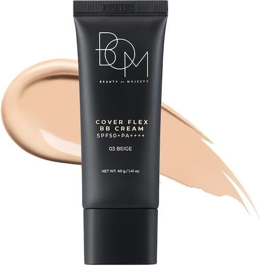 Bom Liquid Foundation SPF50 03 Beige 40gr