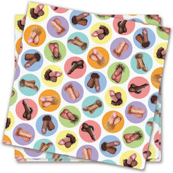 Set Papiertücher Pei Little Genie Dirty Penis Cocktail Servietten Mehrfarbig 8 Stück Set Papiertücher Pei Little Genie Dirty Penis Cocktail Servietten Mehrfarbig 8 Stück