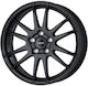 Alutec Monstr 8.5x18 5x114.3 Et40 Черен