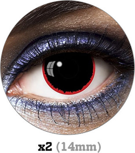 ColourVUE Lentilă de contact colorată Hell fără dioptrii