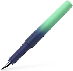 Faber-Castell Πένα Γραφής Medium Μπλε από Πλαστ...