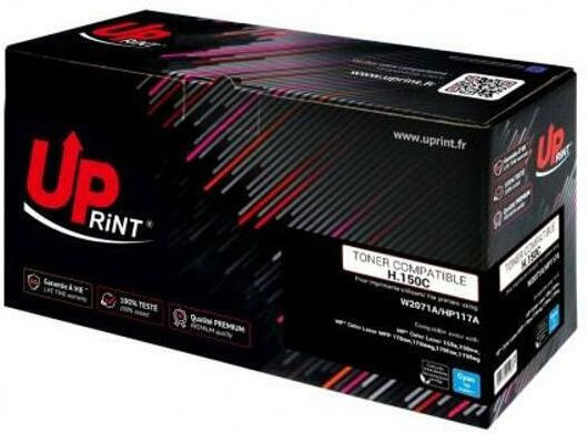 Тонер Касета Hp Color Laser 150 Серия Mfp 170 Серия Циан W2071a Uprint Несъвместим Максимален Брой Отпечатъци 700 Страници