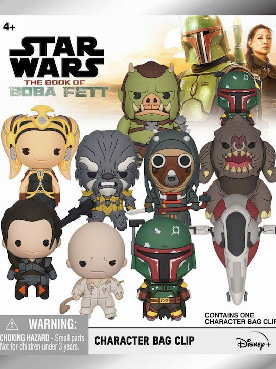 Star Wars Книга Boba Fett Серия 1 Клип За Чанта Ключодържател Случайно Съдържание